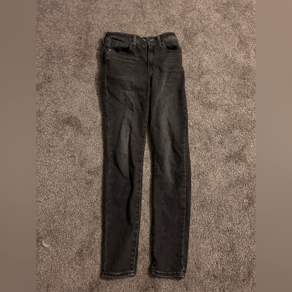 Black washed skinny jeans target